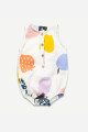 BABY LINEN TANK ONESIE Fruit Salad