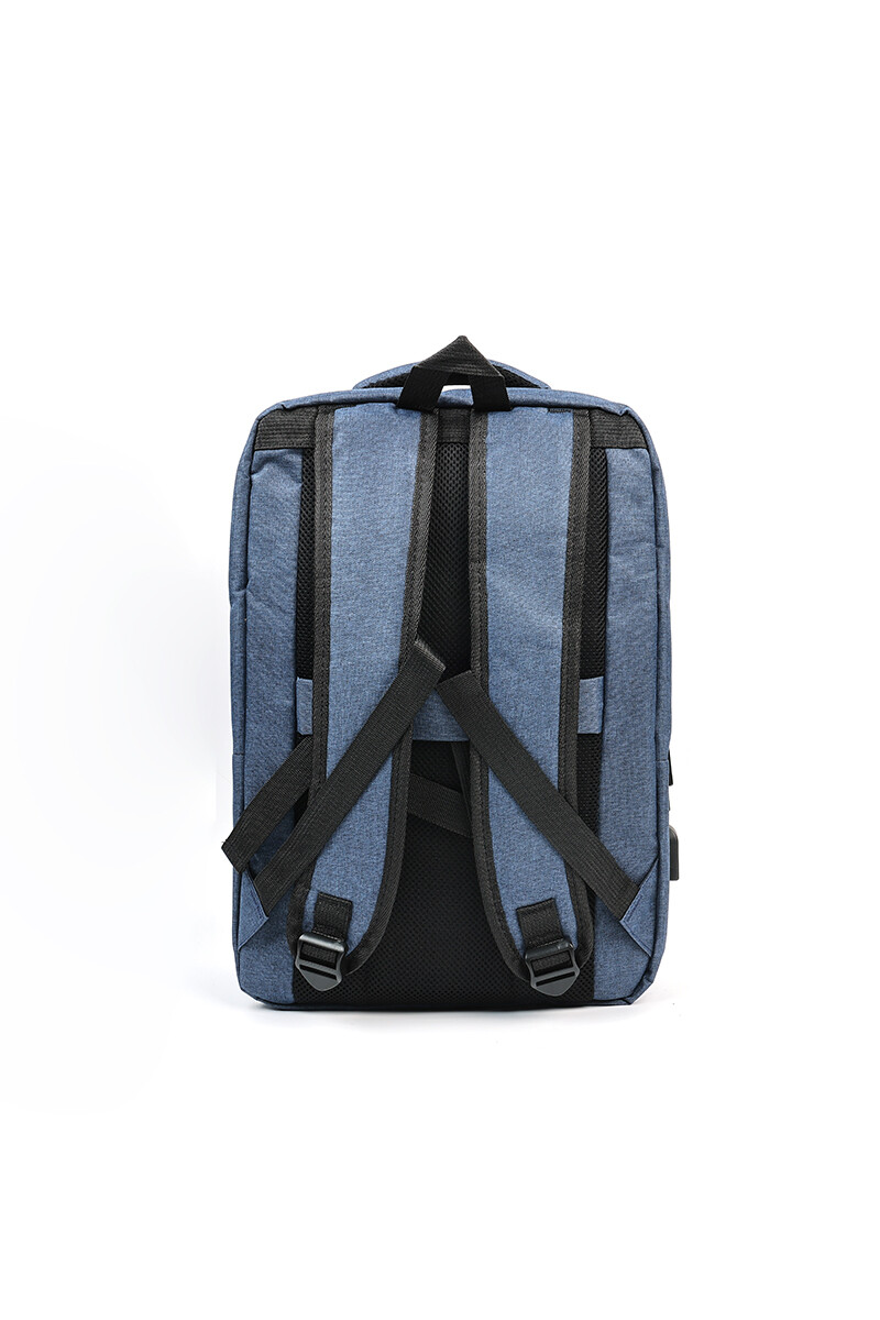 Mochila Urbana con USB - Garland Azul