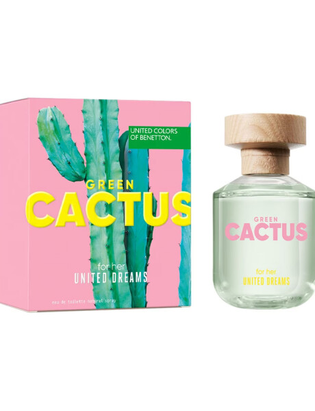 Perfume Benetton United Dreams Green Cactus For Her EDT 80ml Original Perfume Benetton United Dreams Green Cactus For Her EDT 80ml Original