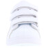 Championes Infantiles Push DANISH con velcros Blanco - Rosado