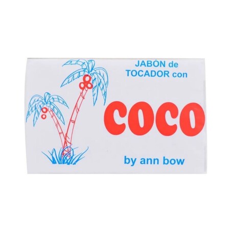 JABON DE COCO ANN BOW 140 GR JABON DE COCO ANN BOW 140 GR