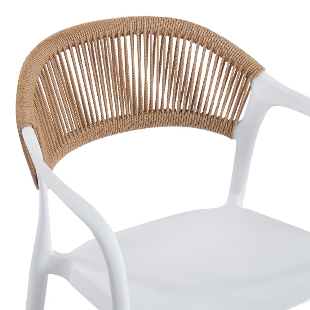 Silla de Jardín Valencia Blanco