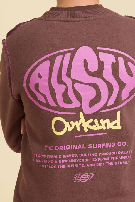 SWEATER CARMO TEEN RUSTY MarrÓn