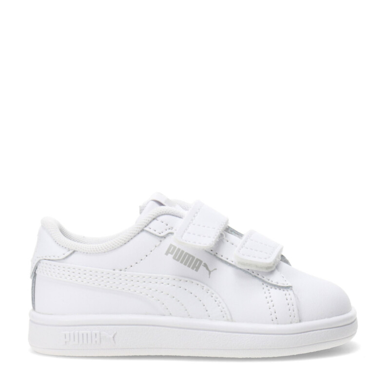 Championes Infantiles Puma Smash 3.0 Leather V Blanco