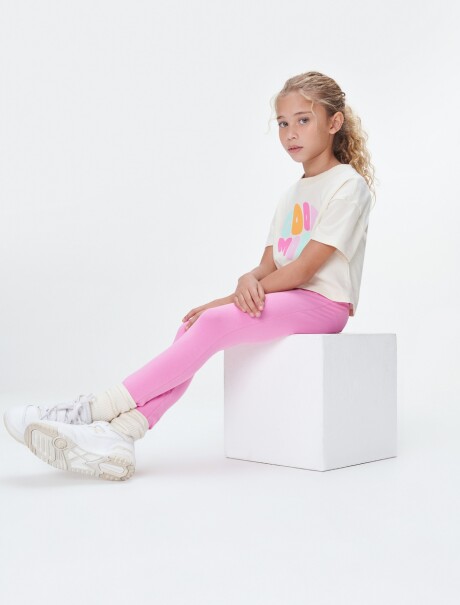 CALZA INFANTIL ROSADO