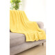 Manta Frazada Polar Suave Invierno 2 plazas Abrigada Beige