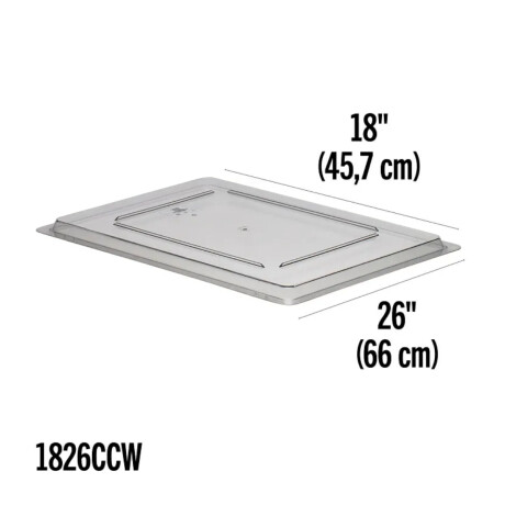 Tapa plana para caja 64.4 litros 45.7 x 66 cm Tapa plana para caja 64.4 litros 45.7 x 66 cm