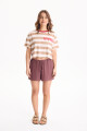 Short Cherry Marron
