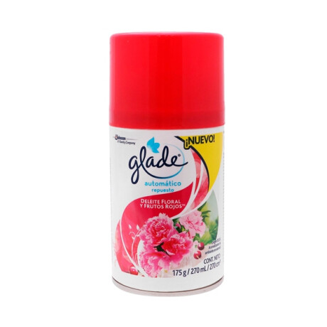 DESODORANTE GLADE AUTOMATICO PLACER FLORAL REPUESTO 270 ML DESODORANTE GLADE AUTOMATICO PLACER FLORAL REPUESTO 270 ML