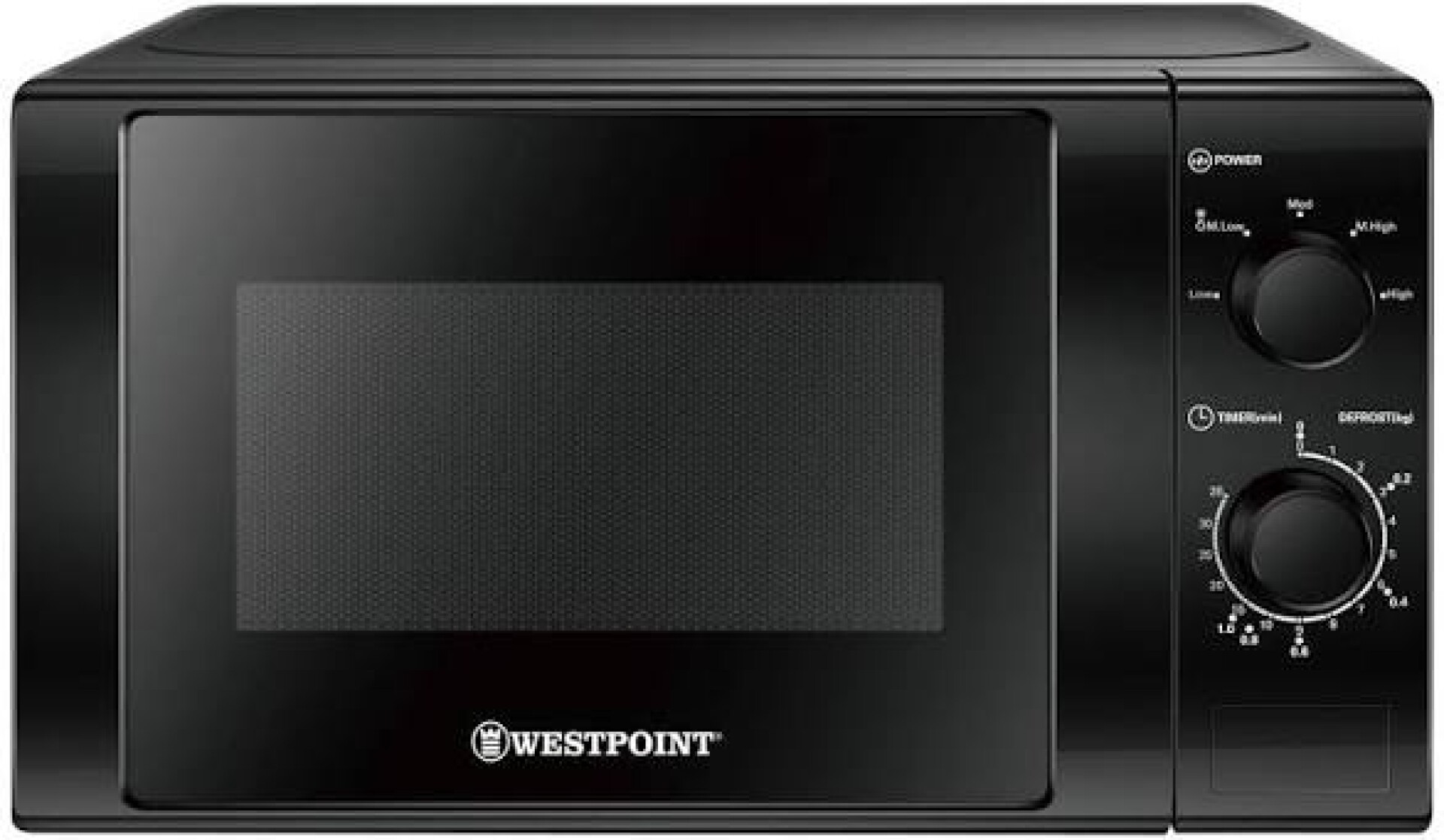 MICROONDAS WESTPOINT 20 LT MANUAL NEGRO 
