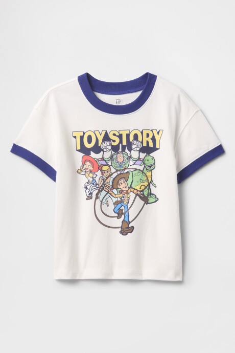 Remera Gráfico Toy Story Toddler Niño New Off White V2