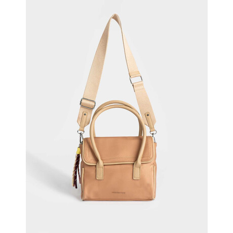 Cartera City Marron Beige