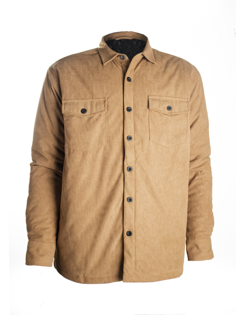 Sobre Camisa Pana Dublin - Camel 