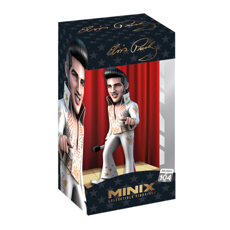 MINIX FIGURINE ELVIS - ELVIS WHITE 001