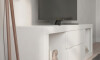 Rack para TV 70" - Casablanca - Infinite Blanco