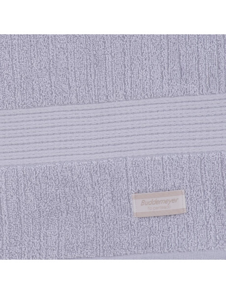 TOALLA ROSTRO ACANALADO BUDDEMEYER - 480 G/M2 - 1831 / GRIS - 48X85 TOALLA ROSTRO ACANALADO BUDDEMEYER - 480 G/M2 - 1831 / GRIS - 48X85