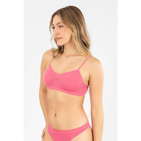 Soutien bretel fino prili Full fucsia