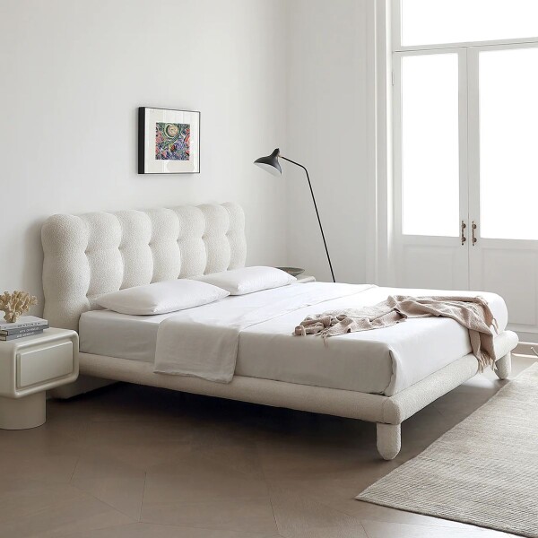 CAMA BUBLE BLANCO - KING
