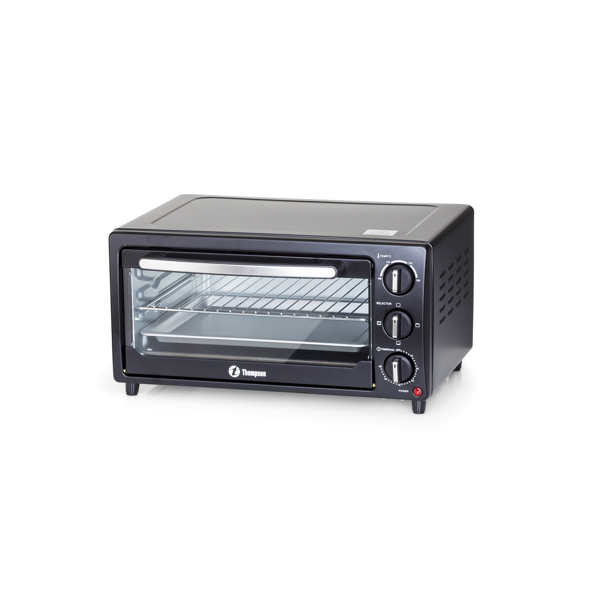 HORNO ELECTRICO THOMPSON 15 LTS 1380W NEGRO HET 15K 