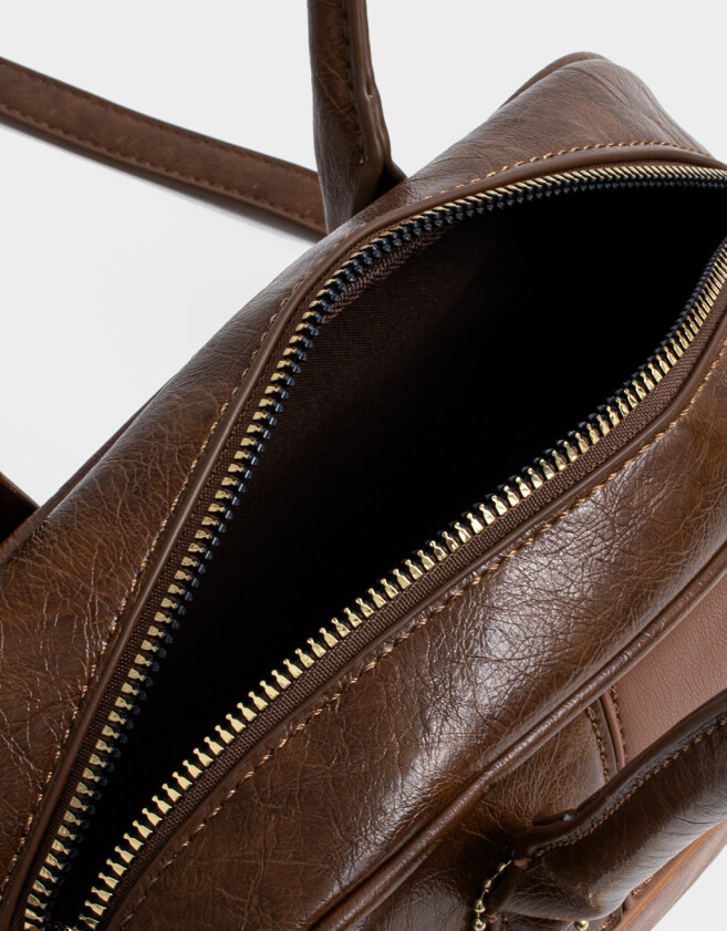 Bowling Cartera Bowling Patchwork - Marron Carey