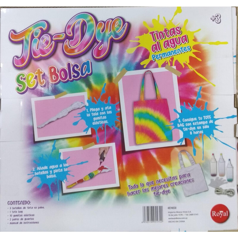Tie-Dye set bolsa Tie-Dye set bolsa