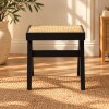 BANM.45 Banco De Madera 50x40x45 Cm Presley - Negro