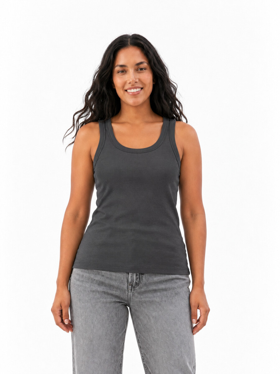 MUSCULOSA EMBAR - GRIS OSCURO 