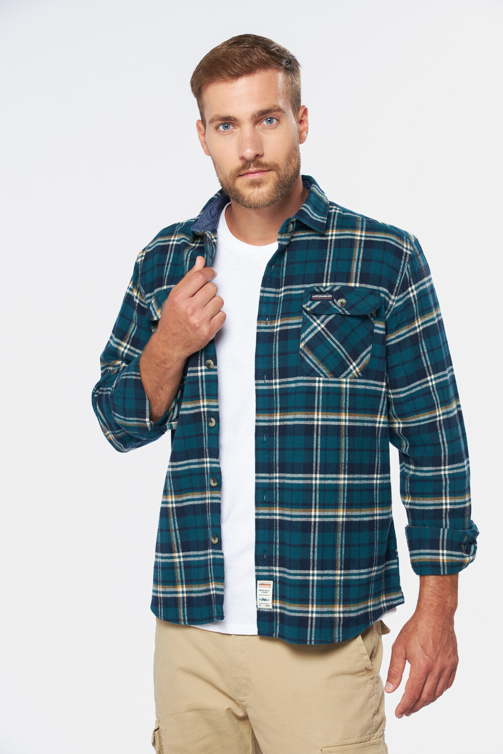 SOBRECAMISA LEÑADORA Verde ingles