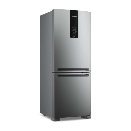 HELADERA WHIRLPOOL FRIO SECO 447-L GRIS BOTTOM MOUNT XPERT INVERTER WRE57CKDIM
