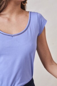 Remera Algodón Lila