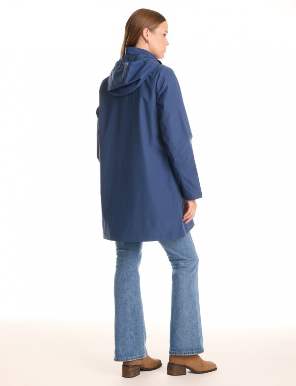 Gabardina Impermeable AZUL
