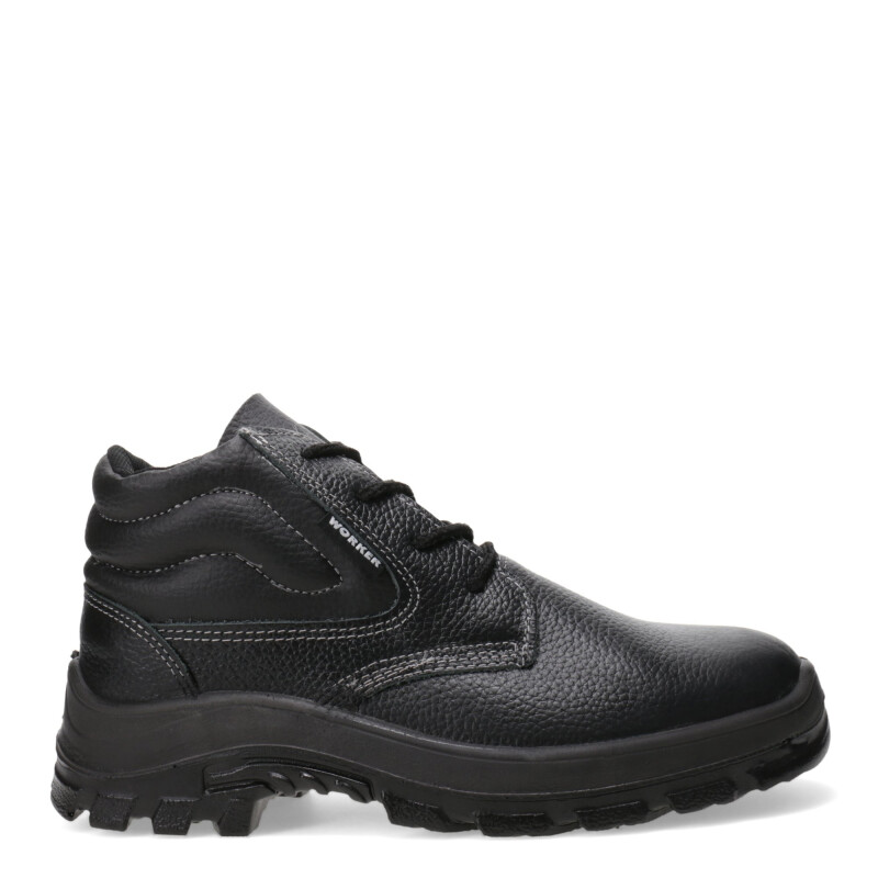 Botas Unisex Worker Sin Puntera Negro