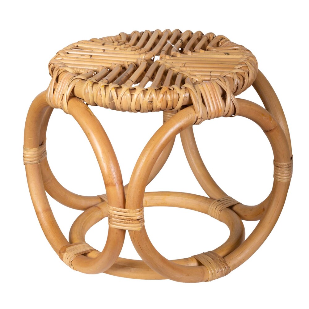 TABURETE FIBRAS-NATURALES NATURAL-BEIGE RTB2464, NATURAL