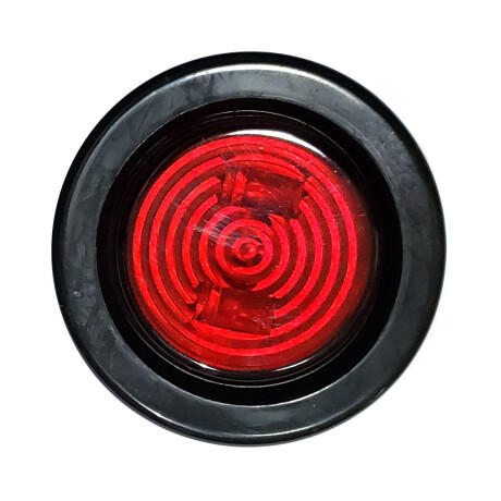 FARO LED - REDONDO LED 75MM 10-30V ROJO (TIPO CARROC.CALZA) - FARO LED - REDONDO LED 75MM 10-30V ROJO (TIPO CARROC.CALZA) -