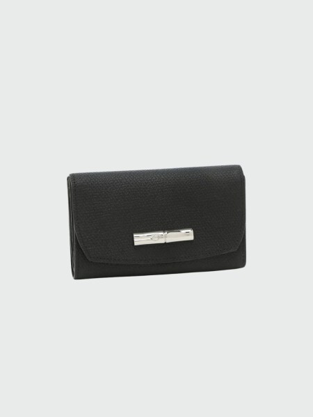 Longchamp -Billetera de cuero compacta, Roseau 0