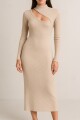 Vestido Cruda Beige