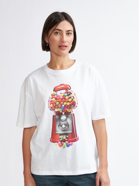 REMERA WASABI BLANCO