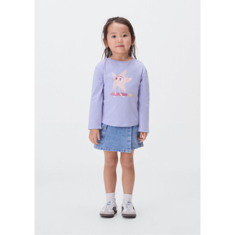 BLUSA ML FEM ROXO CLARO
