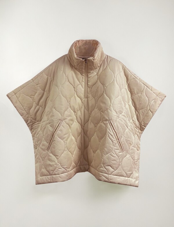 Poncho Capitoneado BEIGE