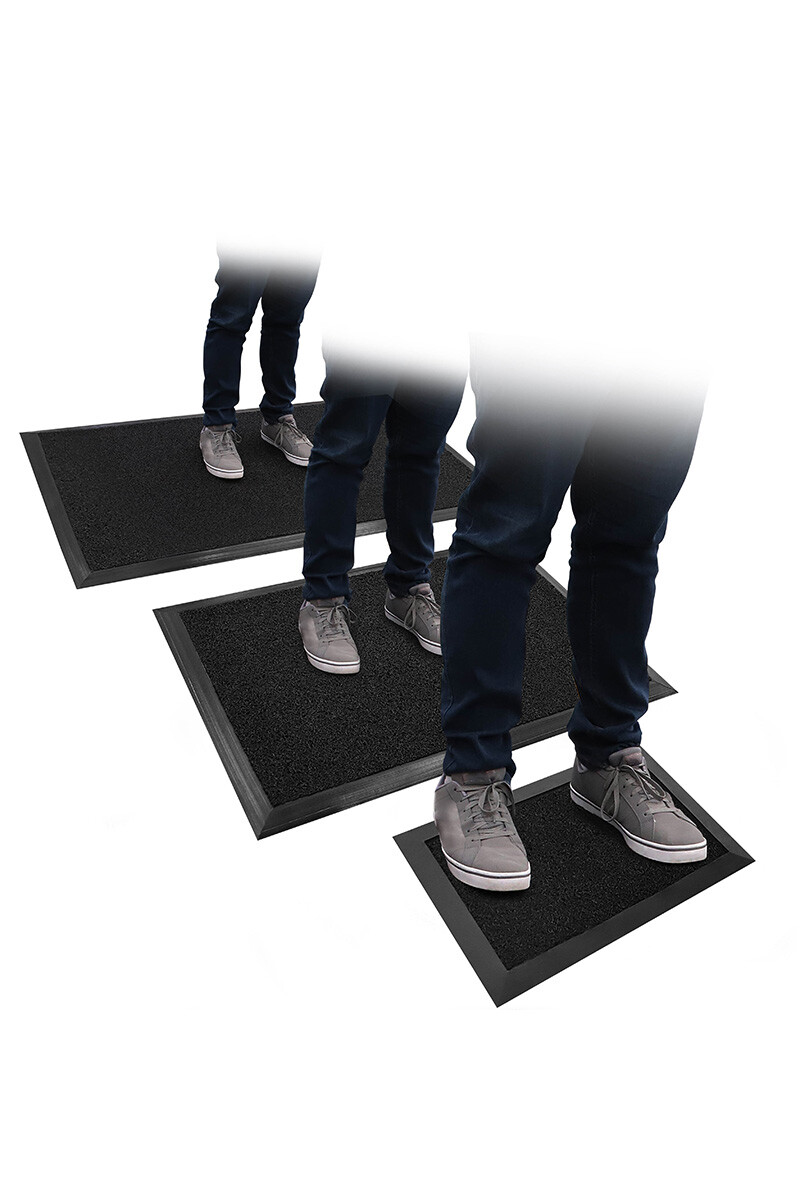 SANIMAT 90130 FELPUDO PEDILUVIO SANIMAT EN PVC 90X130CM 301 GRIS *