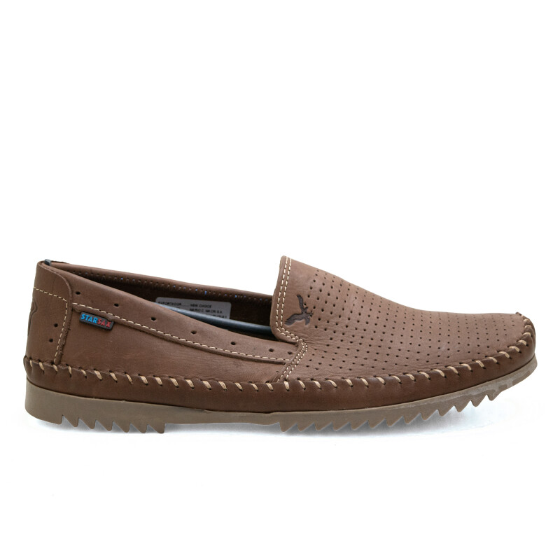 Zapato Starsax de Hombre Rutero Tabaco