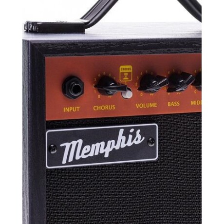 Amplificador guitarra Memphis electroacústica Negro