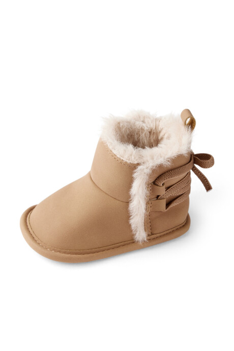 Botitas con moño Sin color