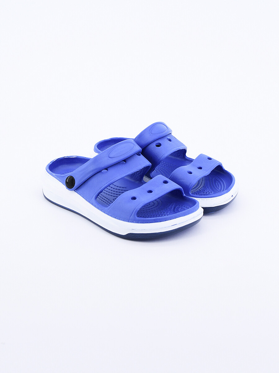 SANDALIA GOMON - AZUL ELECTRICO 