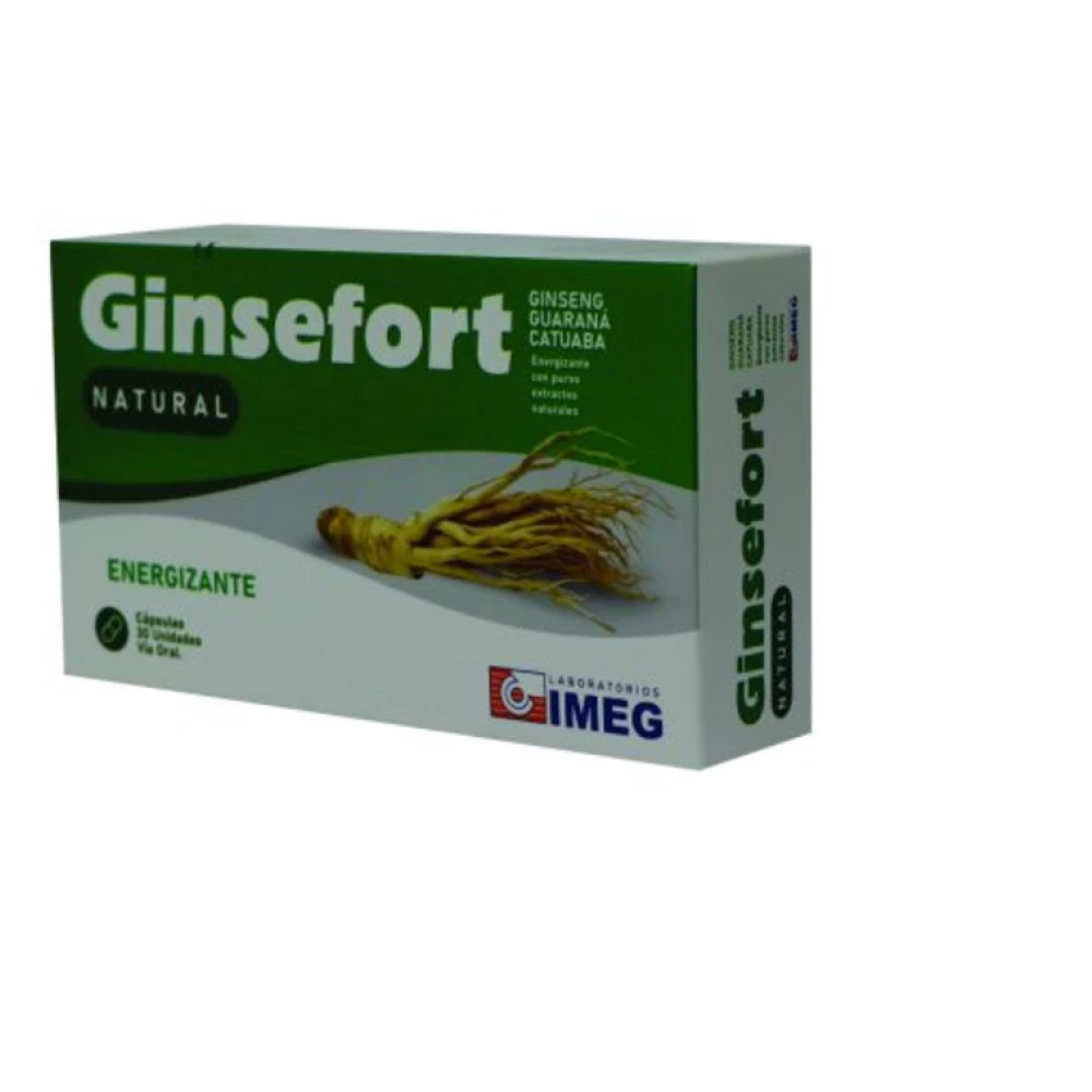 GINSEFORT PLUS CJ X 60 CAPSULAS