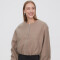 Campera Terry Taupe Claro