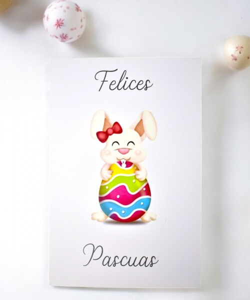 Tarjeta pascua 10x15 DISEÑO 1