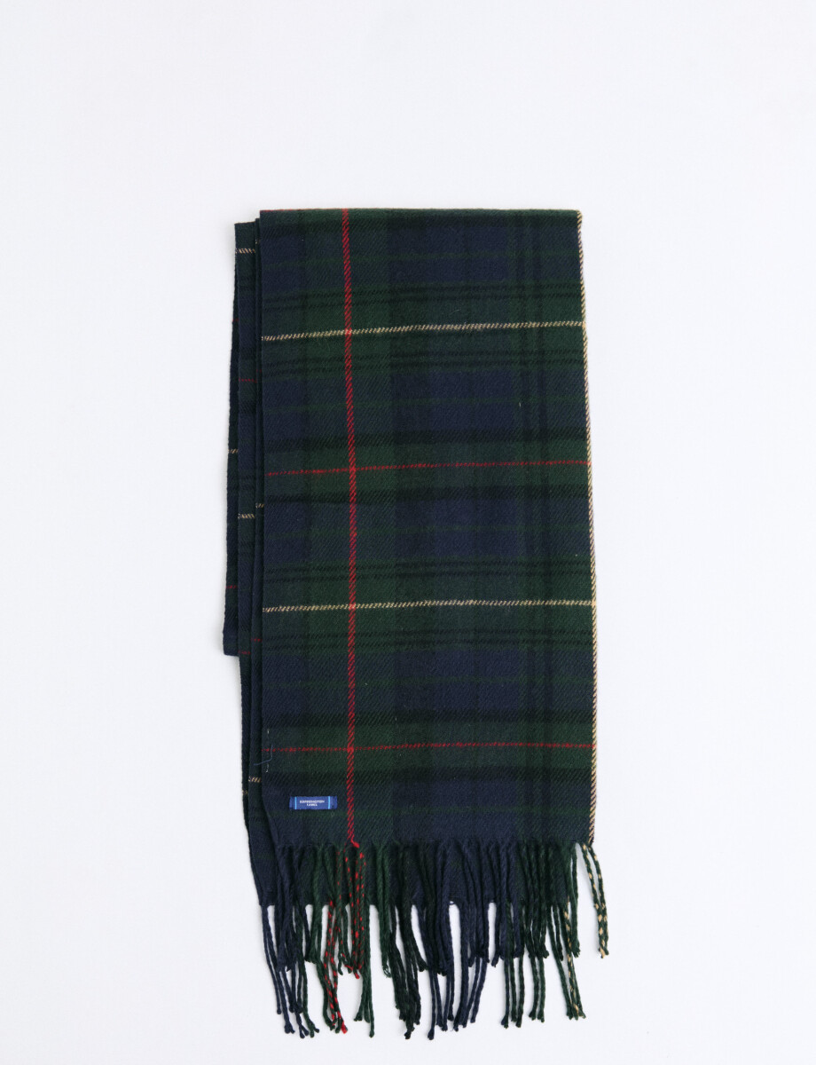 700893 BUFANDA HARRINGTON LABEL Verde
