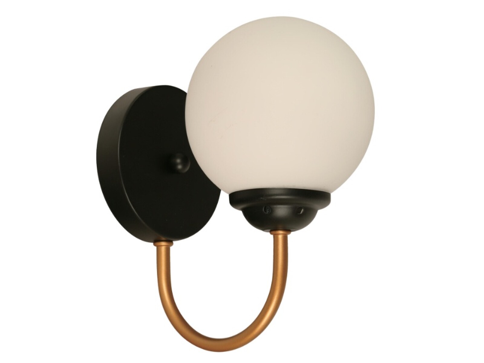 APLIQUE 1L PEPE E27 DORADO Y NEGRO 