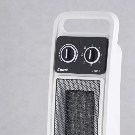 Caloventilador Torre Convector Oscilante 2000W Cuori Legna Blanco